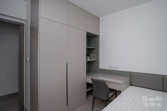 118㎡簡約三居，合理給軟硬裝做減法，打造通透與舒適的戶型